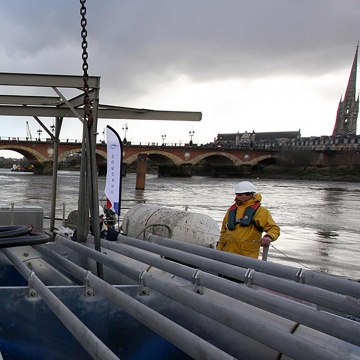 Des hydroliennes dans la Garonne bordelaise