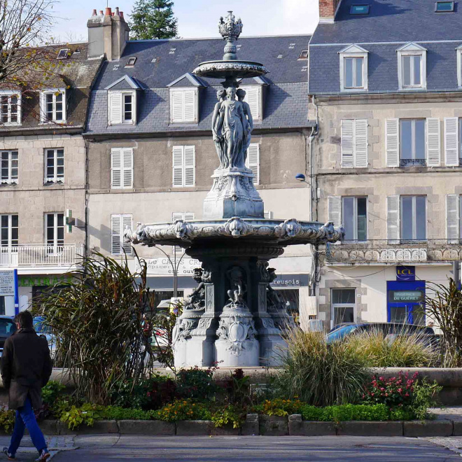 Carnet de marche à Guéret